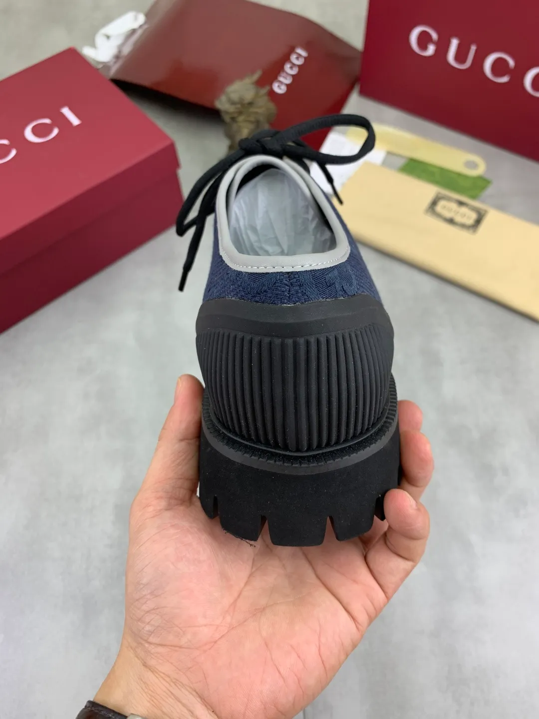 Men's Men's Shoes 💰P420 💰【New Style】 Gucci lazy slip-on couple 🧑‍🤝‍🧑 style high-top leather shoes hot selection (Gucci GUCCI) official website latest Gucci lazy 🎁 leather shoes, hot style 💥 style is simple and elegant, exclusive for trendy men. Unique official website latest brand original double G pressure Floral elements 👑 Original Gucci decoration, fashionable and elegant, fabric original calfskin with double G denim ✅ Fully imported soft sheepskin lining, official website designated wear-resistant lightweight foam business outsole, classic model taken in kind 🎬 Size: 35-46 Various colors available